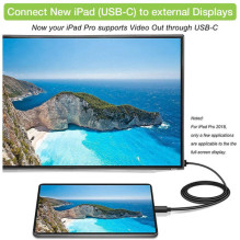 Techly USB Type C to HDMI 2.0 4K, 2m, Black Techly USB Type C to HDMI 2.0 4K, 2m, Black
