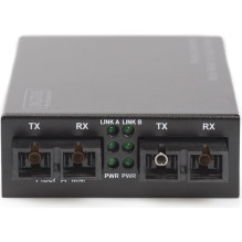 Digitus Assmann MULTI/SINGLEMODE media converter/Gigabit WAVEL: 850NM 1310NM 20KM Digitus Assmann MULTI/SINGLEMODE media converter/Gigabit WAVEL: 850NM 1310NM 20KM