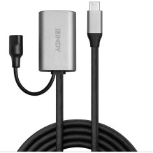 LINDY USB 3.1 Active Extension Cable Type C / CM / F 5m LINDY USB 3.1 Active Extension Cable Type C / CM / F 5m