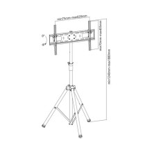 Techly Grīdas statīvs ICA-TR17T 37'' - 70'' Techly Grīdas statīvs ICA-TR17T 37'' - 70''