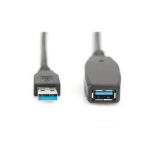 DIGITUS USB 3.0 aktīvs pagarinātājs 15m, sw DIGITUS USB 3.0 aktīvs pagarinātājs 15m, sw