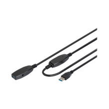 DIGITUS USB 3.0 aktīvs pagarinātājs 15m, sw DIGITUS USB 3.0 aktīvs pagarinātājs 15m, sw