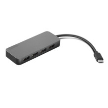 Lenovo USB-C uz 4x USB-A adapteris (centrmezgls)