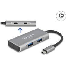 USB hub Delock 2x USB-C +...