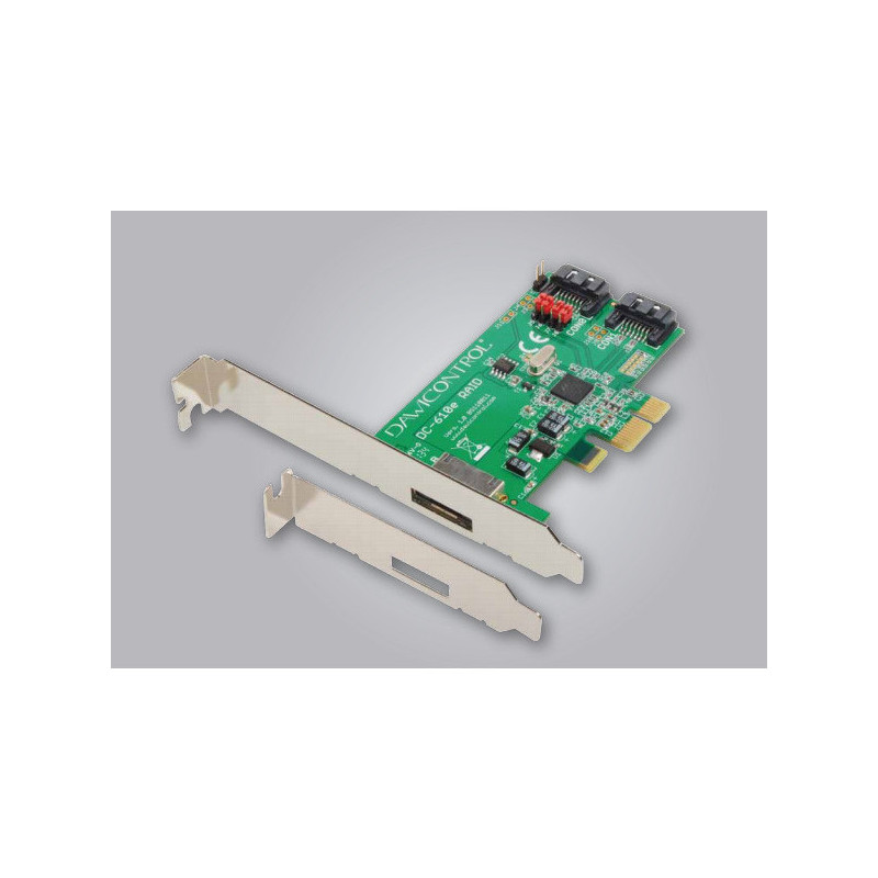 Dawicontrol PCI Card PCI-e DC-610e RAID 2-Channel SATA 6G Blis