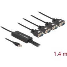 DELOCK USB kabelis A – 4x...
