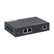 Intellinet Network Solutions Ultra PoE 2-Port Gigabit Network Extender 802.3at / af