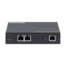 Intellinet Network Solutions Ultra PoE 2-Port Gigabit Network Extender 802.3at / af