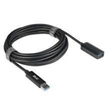 Club3D USB 3.2 A prailginimo kabelis 5m Aktyvus 10 Gbps standartinis / išorinis mažmeninis