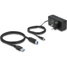USB centrmezgls Delock 1x USB-C + 8x USB-A 3.2 Gen1 (63264)