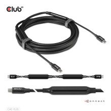 USB kabelis Club 3D USB-C - USB-C 5 m Black (CAC-1535) USB kabelis Club 3D USB-C - USB-C 5 m Black (CAC-1535)