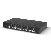 Switch Lindy Adap Switch 8-portu DP USB KVM