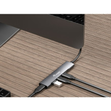Equip 4-portu USB-C 3.2 sadalītājs - 4x USB-C 3.2 5Gbps