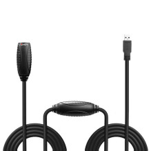 LINDY USB 3.0 aktyvus prailginimo kabelis, A / AM / F tipo 10m LINDY USB 3.0 aktyvus prailginimo kabelis, A / AM / F tipo 10m