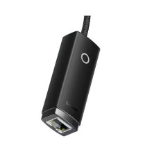 Baseus Network Adapter Lite Series Ethernet Adapter USB-A to RJ45 LAN Port (100Mbps) Black (WKQX000001) Baseus Network Adapter Lite Series Ethernet Adapter USB-A to RJ45 LAN Port (100Mbps) Black (WKQX000001)