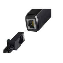 Baseus tinklo adapteris Lite serija Ethernet adapteris USB-A į RJ45 LAN prievadą (100Mbps) Black (WKQX000001) Baseus tinklo adapteris Lite serija Ethernet adapteris USB-A į RJ45 LAN prievadą (100Mbps) Black (WKQX000001)