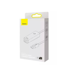 Baseus tinklo adapteris Lite serija Ethernet adapteris USB-A į RJ45 LAN prievadą (100Mbps) Black (WKQX000001) Baseus tinklo adapteris Lite serija Ethernet adapteris USB-A į RJ45 LAN prievadą (100Mbps) Black (WKQX000001)