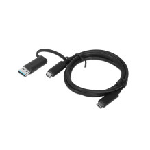 Kabelis Hybrid USB-C ar USB-A 4X90U90618