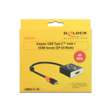 Adapter USB Delock USB-C - HDMI Black (62730) Adapter USB Delock USB-C - HDMI Black (62730)