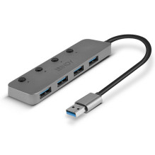 HUB USB 3.1 (GEN 1) 4 PORTE CON INT