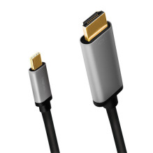 LogiLink USB-C - HDMI 1.8m pozłacane końcówki LogiLink USB-C - HDMI 1.8m pozłacane końcówki