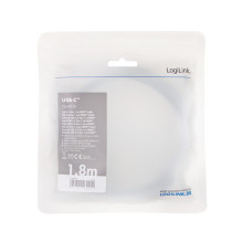 LogiLink USB-C - HDMI 1.8m pozłacane końcówki LogiLink USB-C - HDMI 1.8m pozłacane końcówki