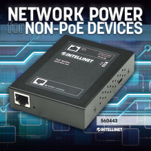 INTELLINET PoE+ sadalītājs IEEE802.3at 5 / 7.5 / 9 / 12V DC sw INTELLINET PoE+ sadalītājs IEEE802.3at 5 / 7.5 / 9 / 12V DC sw