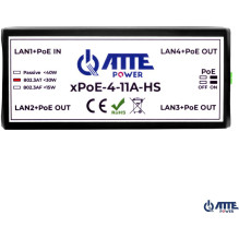 Atte SWITCH POE, EXTENDER XPOE-4-11A-HS 4-PORTOWY ATTE Atte SWITCH POE, EXTENDER XPOE-4-11A-HS 4-PORTOWY ATTE