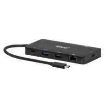 Club3D USB-C 9in1 šakotuvas 2xHDMI / 2xUSB / USB-C / LAN 4K60Hz PD100W mažmeninė prekyba Club3D USB-C 9in1 šakotuvas 2xHDMI / 2xUSB / USB-C / LAN 4K60Hz PD100W mažmeninė prekyba
