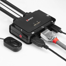 USB adapteris Lindy Adapteris Lindy KVM jungiklis 2-portu