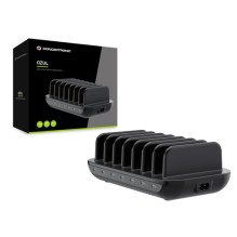 CONCEPTRONIC įkroviklis 7 prievadai 7xUSB-C 160WPD3.0 Juoda
