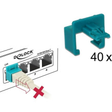 DELOCK RJ45 drošības skavas...