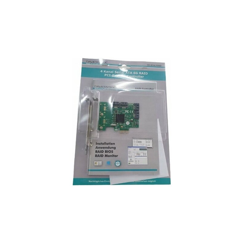Kontrolieris Dawicontrol Dawicontrol DC-614e RAID SATA PCIe blisterī