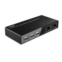 Jungiklis Lindy Adaptavimo jungiklis KVM 2-portu Jungiklis Lindy Adaptavimo jungiklis KVM 2-portu