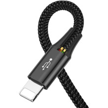 Laidas Baseus USB 4in1 Lightning / 2x USB Type C / micro USB laidas nailoniniame pynime 3.5A 1.2m Black (CA1T4-B01) Blac Laidas Baseus USB 4in1 Lightning / 2x USB Type C / micro USB laidas nailoniniame pynime 3.5A 1.2m Black (CA1T4-B01) Blac