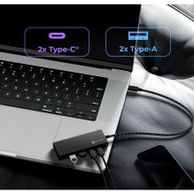 Hub 4-portu IcyBox USB 3.2 IB-Hub1436-CPD
