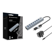 USB centrmezgls Conceptronic Conceptronic HUBBIES21GP USB 3.2 Gen 1 (3.1 Gen 1) Type-A 5000 Mbit / s Grey USB centrmezgls Conceptronic Conceptronic HUBBIES21GP USB 3.2 Gen 1 (3.1 Gen 1) Type-A 5000 Mbit / s Grey