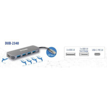 D-Link DUB-2340 2 vienā USB-C centrmezgls ar USB-PD mazumtirdzniecībā