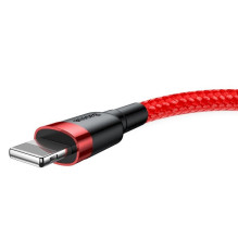 Baseus Lightning Cafule Cable 2.4A 1m Red + Red (CALKLF-B09) Baseus Lightning Cafule Cable 2.4A 1m Red + Red (CALKLF-B09)