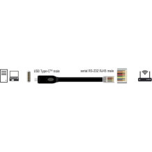 USB cable Delock USB-C - RJ-45 2 m Black (63912) USB cable Delock USB-C - RJ-45 2 m Black (63912)
