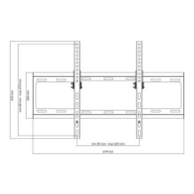 One for All 90'' TV wall mount Smart TILT