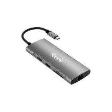 Equip Dock 9-1 USB-C- HDMI,...