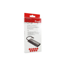 Equip Dock 9-1 USB-C- HDMI, GbE, 2x USB-A3.2, USB-C3.2, + 0.25m dokstacija Equip Dock 9-1 USB-C- HDMI, GbE, 2x USB-A3.2, USB-C3.2, + 0.25m dokstacija