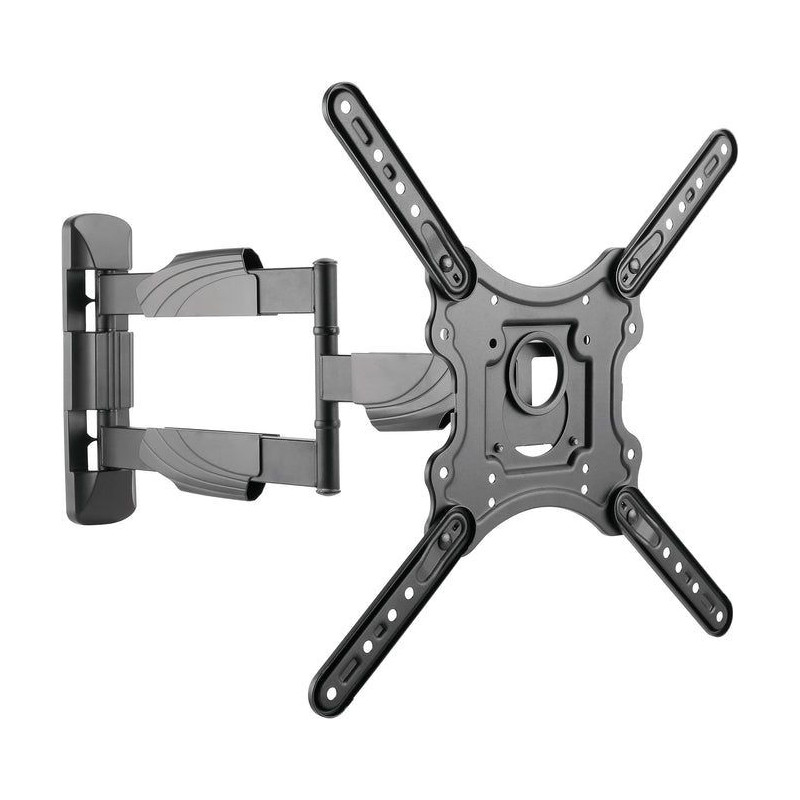 Schwaiger Televizoriaus sieninis laikiklis 23"-75" Max.35KG reguliuojamas juodas