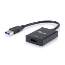 Perėjimas USB-A3.0 į HDMI 1920x1080 / 60Hz 0.15m PVC Perėjimas USB-A3.0 į HDMI 1920x1080 / 60Hz 0.15m PVC