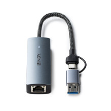 LINDY USB 3.2 Gen 1 į 5G Ethernet keitiklis