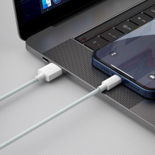 Baseus Lightning Simple Wisdom cable (2pcs / set) 2.4A 1.5m White (TZCALZJ-02) Baseus Lightning Simple Wisdom cable (2pcs / set) 2.4A 1.5m White (TZCALZJ-02)