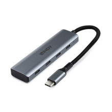 LINDY 4 prievadų USB 3.2...