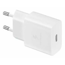 Samsung ceļojumu lādētājs 15W EP-T1510X ar Type-C uz Type-C kabeli (1m) White EU (EP-T1510XWEGEU) Samsung ceļojumu lādētājs 15W EP-T1510X ar Type-C uz Type-C kabeli (1m) White EU (EP-T1510XWEGEU)