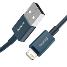 Baseus Lightning Superior Series cable, Fast Charging, Data 2.4A, 1m Blue (CALYS-A03) Baseus Lightning Superior Series cable, Fast Charging, Data 2.4A, 1m Blue (CALYS-A03)